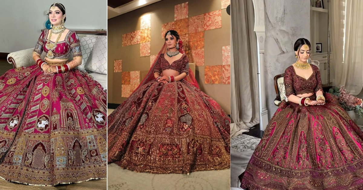 Lehenga Choli 2026 में खूबसूरत महिलाओं का ट्रेडिशनल एथनिक लुक, लेटेस्ट ब्राइडल और फेस्टिव वियर डिज़ाइन।