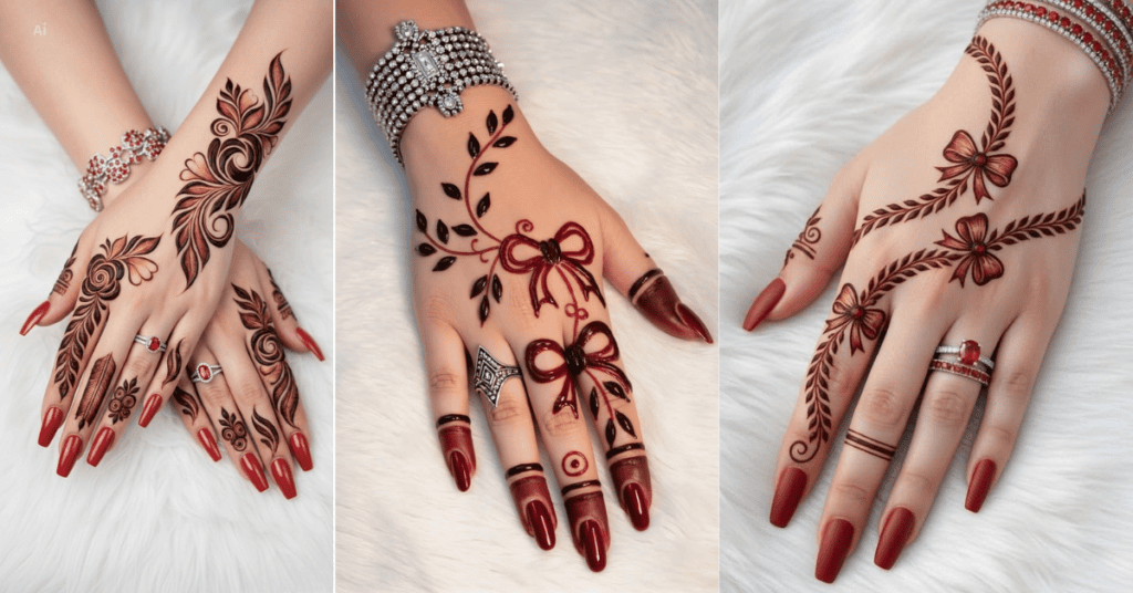 Cute Mehndi Designs 2026 – फ्रंट हैंड के लिए सुंदर, सिंपल और लेटेस्ट मेहंदी डिज़ाइन