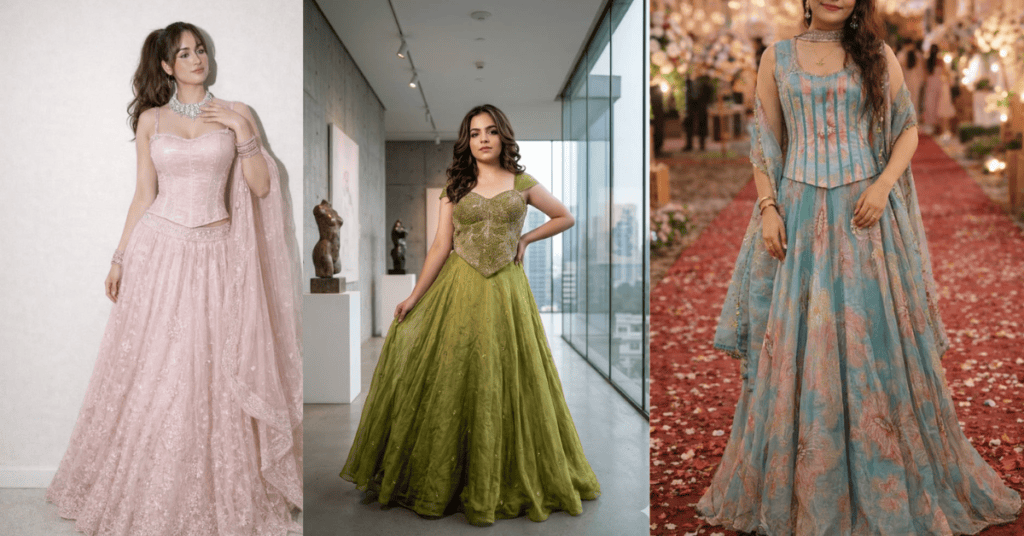 Crop Top Lehenga Designs 2026