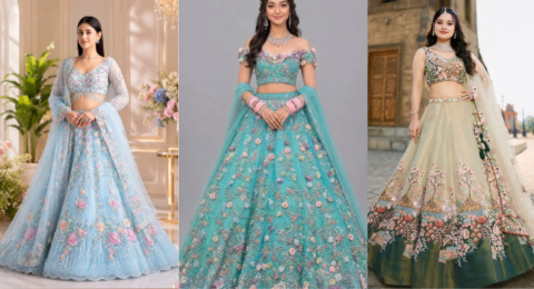 Floral Lehenga Designs 2026