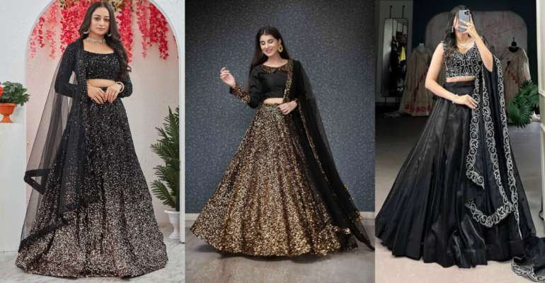 Sequin Lehenga