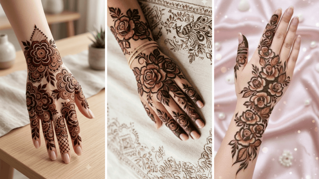 Floral Mehndi