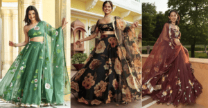 Organza Lehenga – लेटेस्ट ऑर्गेंजा लहंगा डिज़ाइन