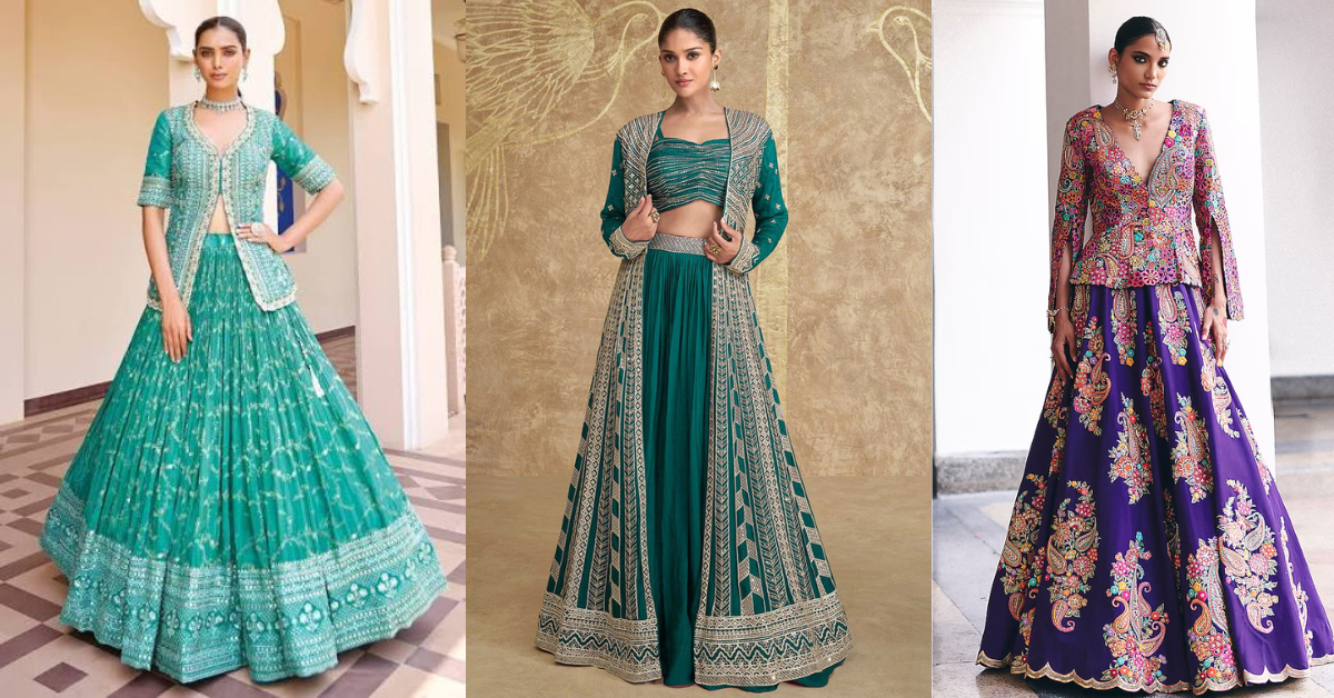 Jacket Lehenga