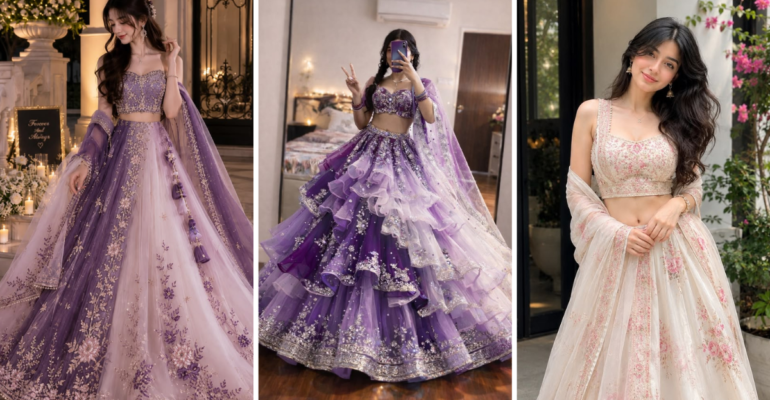 Modern Lehenga Design