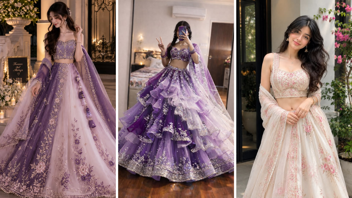 Modern Lehenga Design