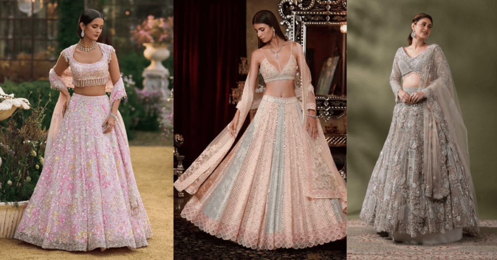Sequin Lehenga