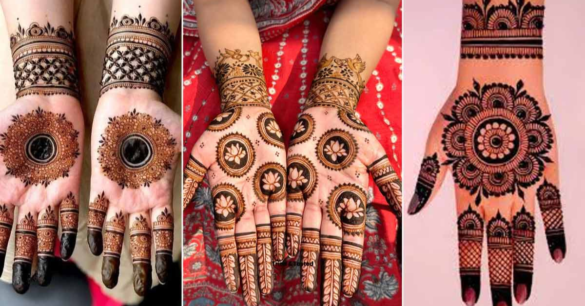 आसान मेहंदी डिज़ाइन सरल और खूबसूरत पैटर्न