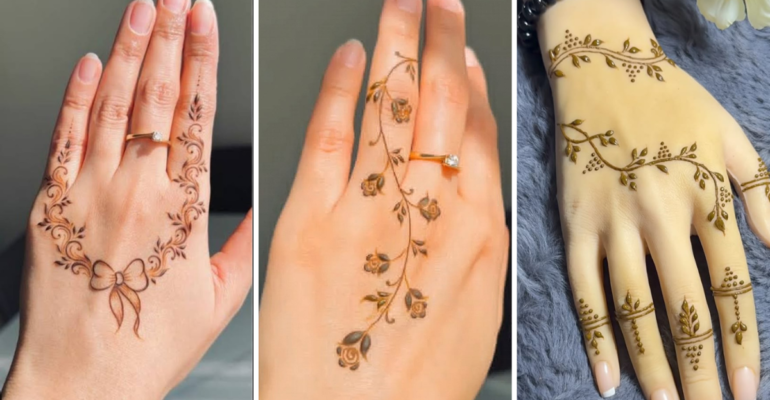 Thin Mehndi: देखते ही दिल छू लेंगे! बारीक कारीगरी वाले सबसे यूनिक और लेटेस्ट मेहंदी डिजाइन्स