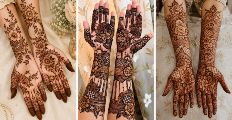 Floral Mehndi