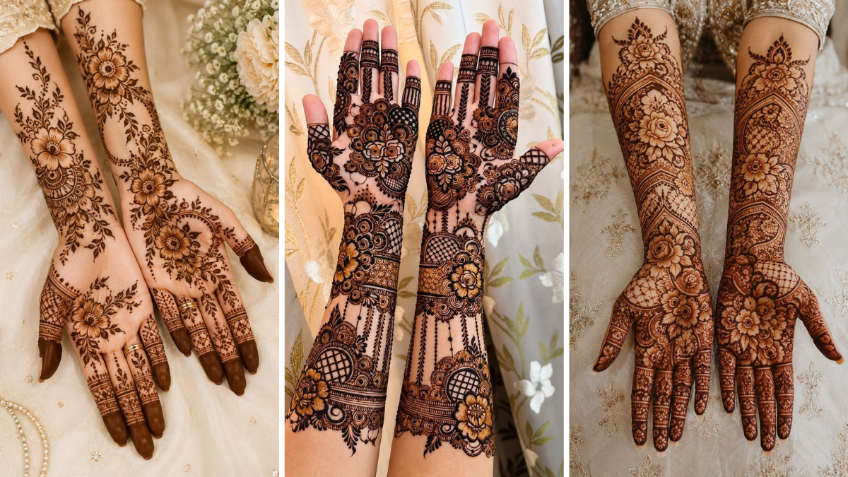 Floral Mehndi