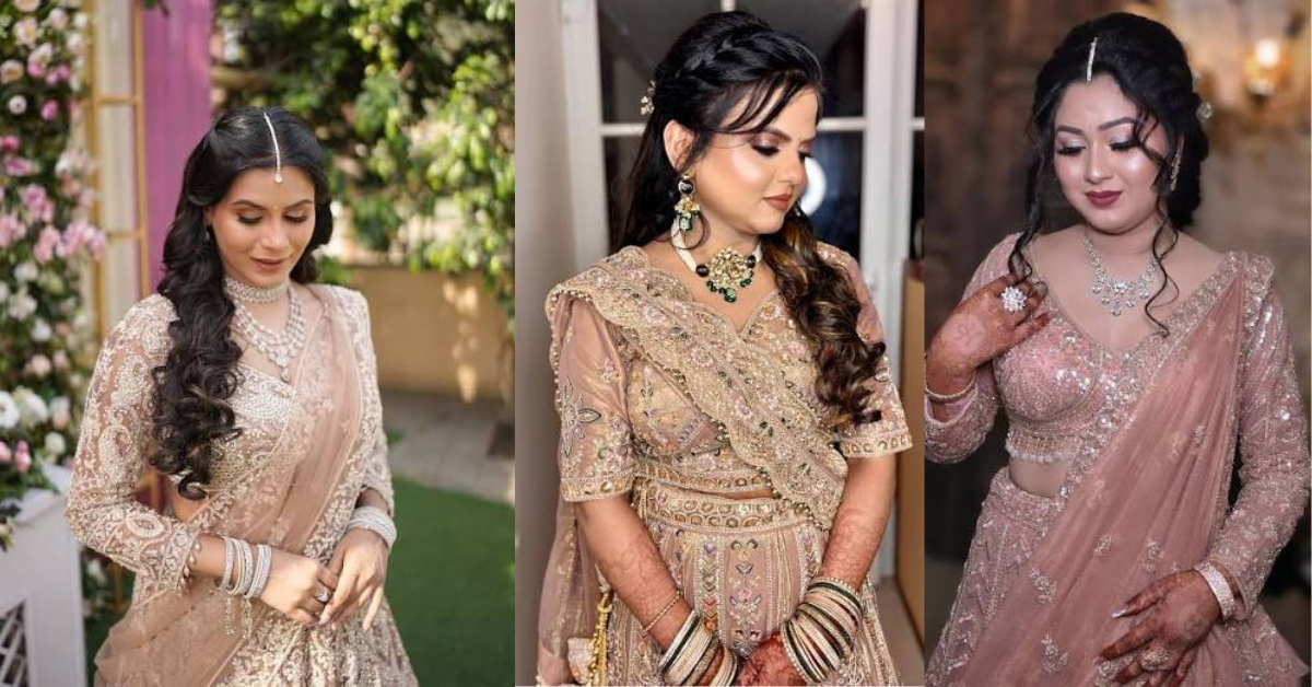 Engagement Look – सगाई के लिए खूबसूरत ब्राइडल लुक