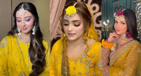 Haldi Look – लेटेस्ट ब्राइडल हल्दी लुक डिज़ाइन