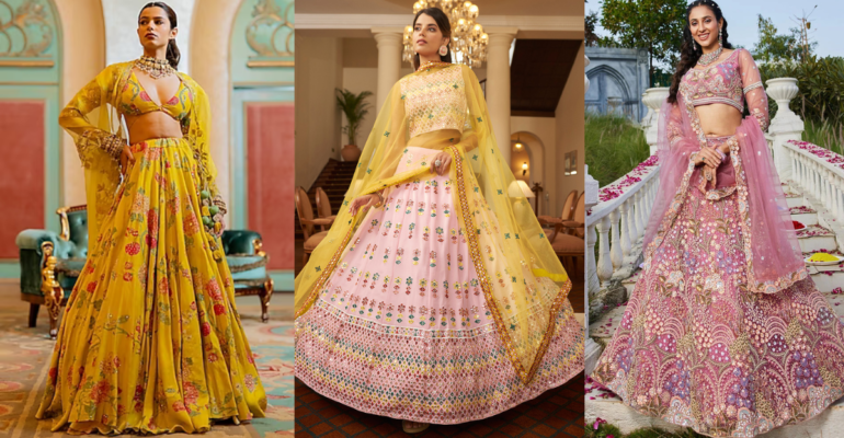 Printed Lehenga Design 2026 – प्रिंटेड लहंगा डिज़ाइन