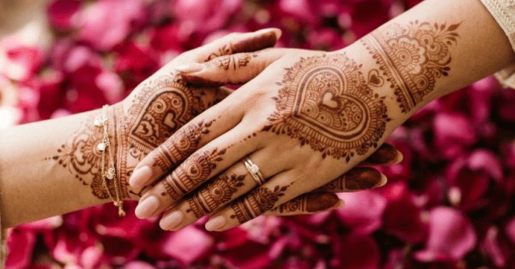 Minimal Mehndi Design