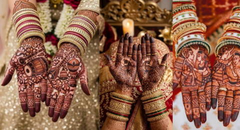 Bell Mehndi Design