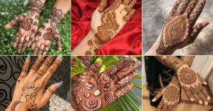 Hariyali Teej Mehndi Design