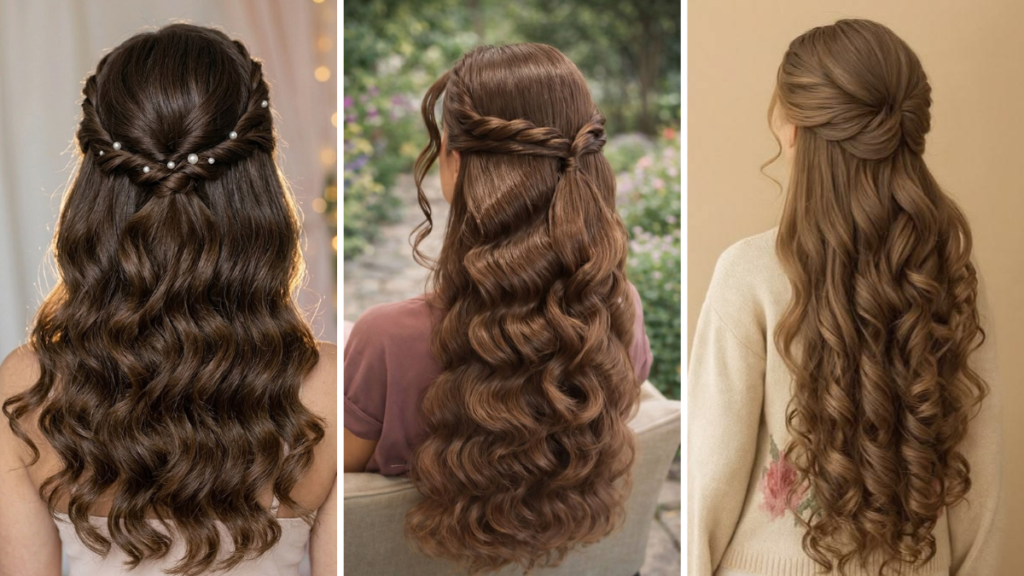 Hairstyle Party Look