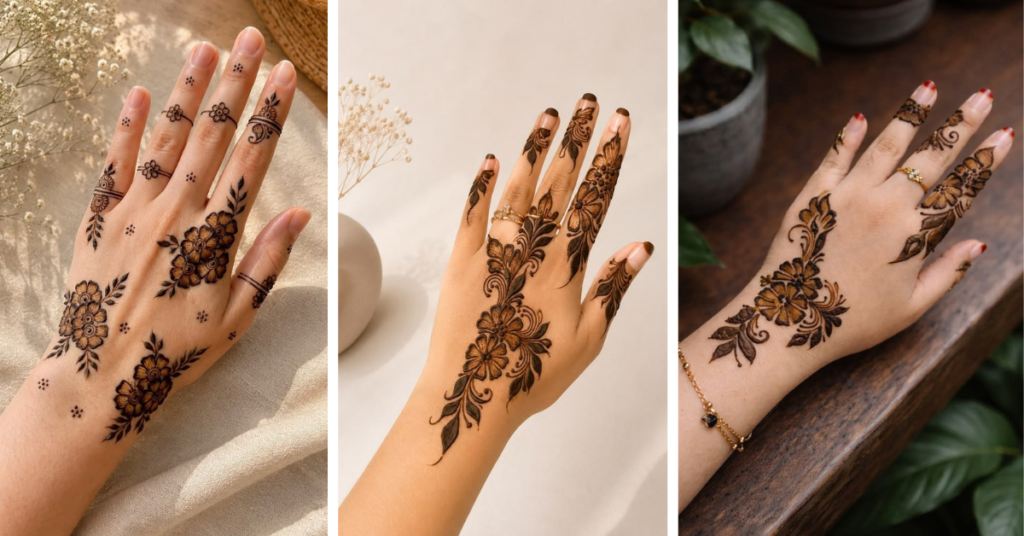 Mehndi Ideas for Intimate Weddings