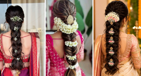 Hairstyle with Flowers
