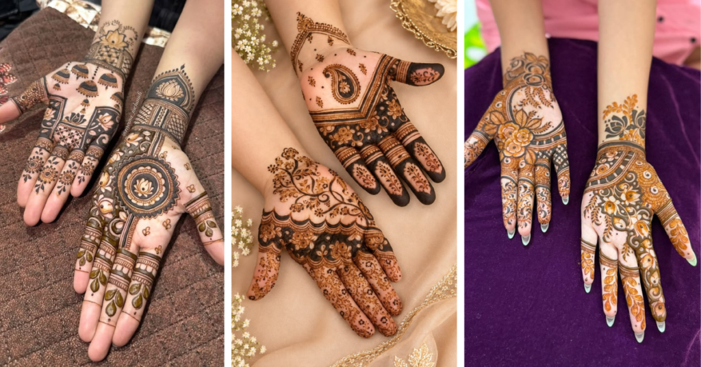 Mehndi Ideas for Festive Hands