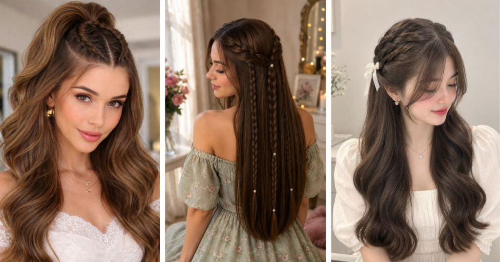 Cute hairstyle for girls