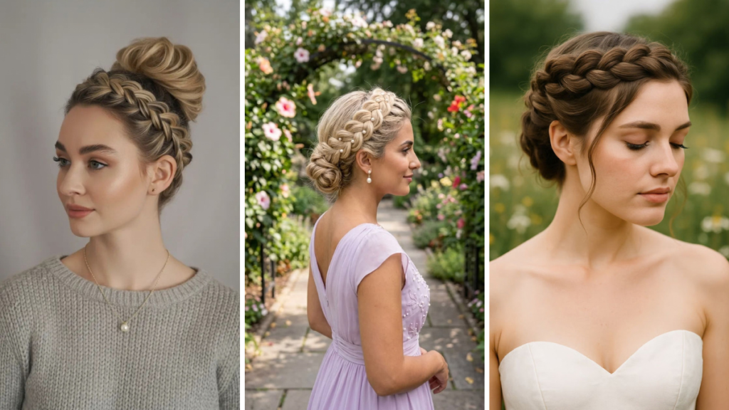 Hairstyle Party Look