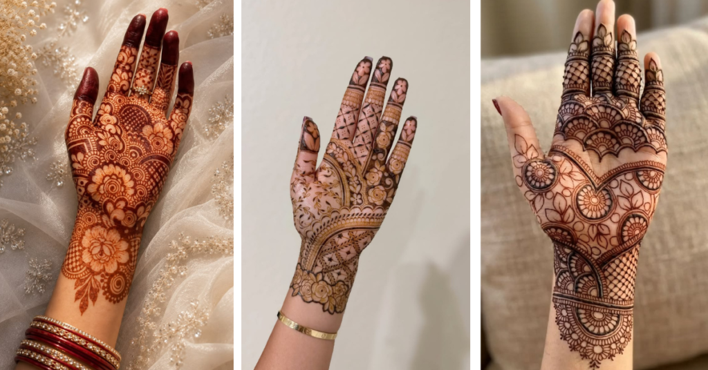 Mehndi Ideas for Photoshoot