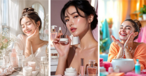 Beauty routine for women