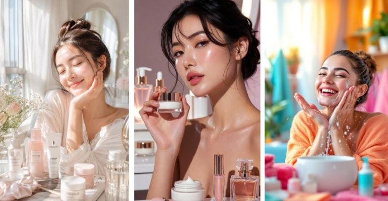Beauty routine for women