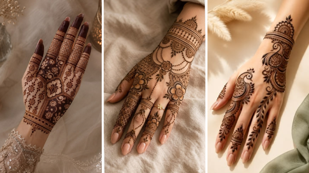 Mehndi Pattern for Functions