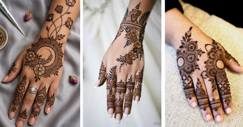 Mehndi Ideas for Newly Married