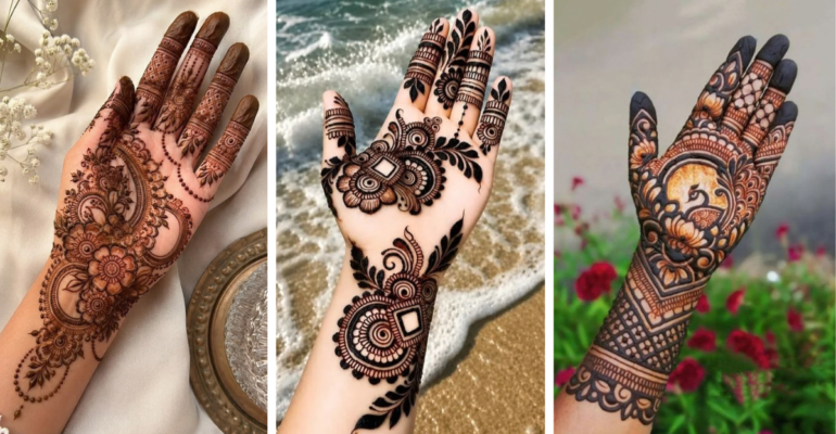 Mehndi Idea for Outdoor Weddings