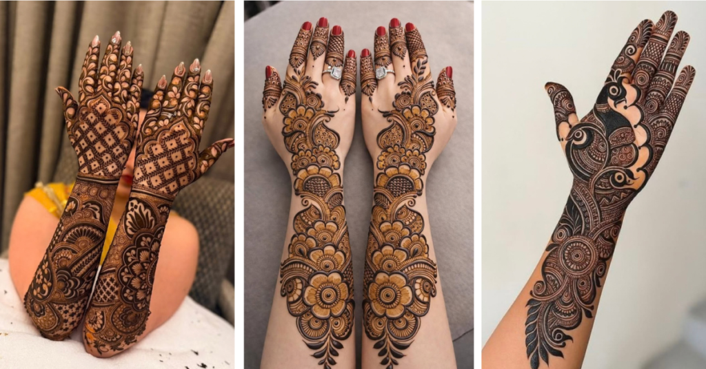 Mehndi inspiration for wedding