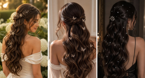 Hairstyle Party Look