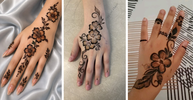 Mehndi Ideas for Simple Occasions