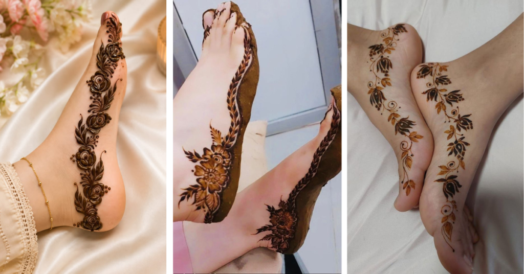 Leg Mehndi Designs 2026