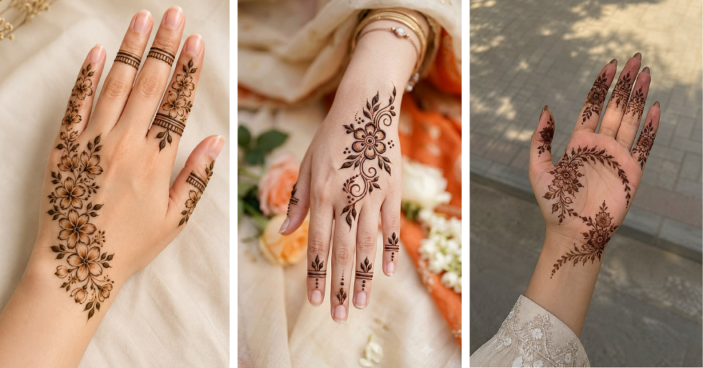 Trending Cute Mehndi Design