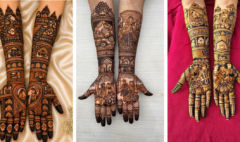 Stylish Bridal Mehndi Design