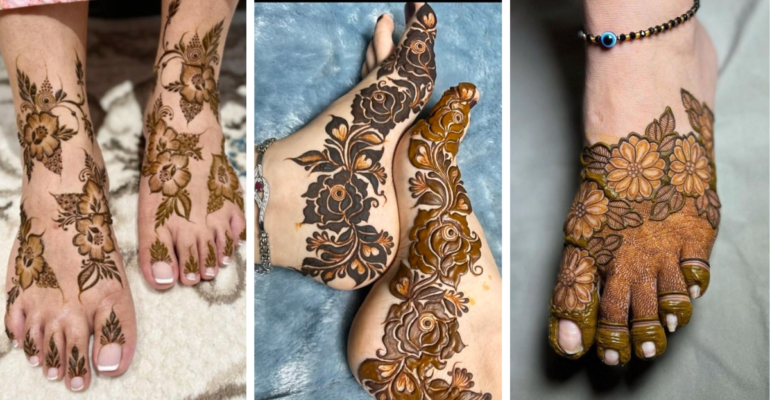 Leg Mehndi Designs 2026