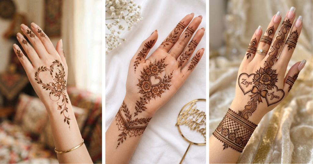 Trending Cute Mehndi Design