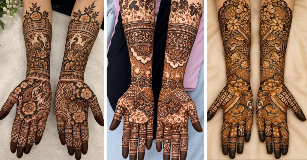Floral Mehndi Designs