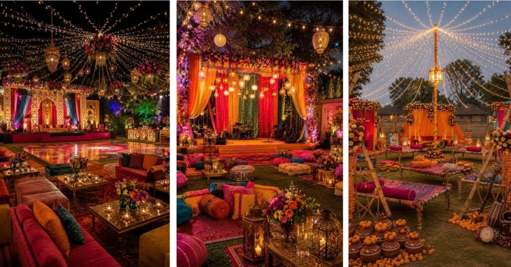 Mehndi Setup Ideas
