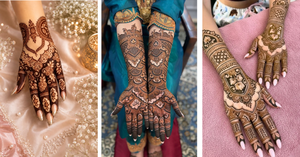 Stylish Bridal Mehndi Design 