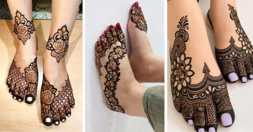 Leg Mehndi Design 2026