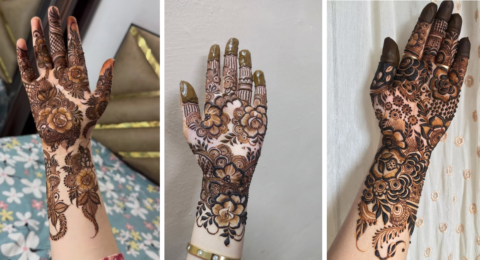 Floral Mehndi Designs